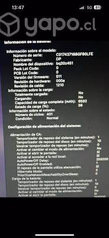 MacBook Air 2017 8g ram disco sólido 250 - Imagen 3