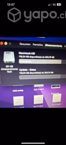 MacBook Air 2017 8g ram disco sólido 250 - Imagen 2