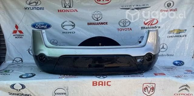 Parachoque Nissan Qashqai +2 2008-14. Trasero Gris