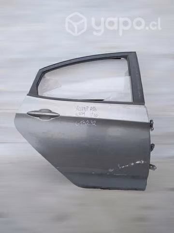 Puerta trasera RH Hyundai Accent Rb 2012 2020