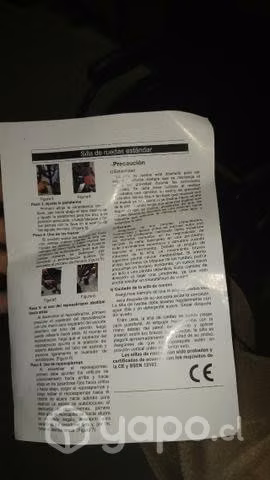 Silla de ruedas nueva - Imagen 4