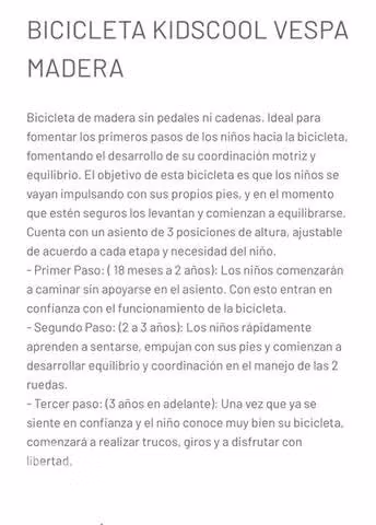 Bicicleta de aprendizaje - Imagen 4