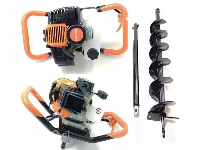 Barreno Ahoyador 62cc Y Extension 80cm + Broca Myk
