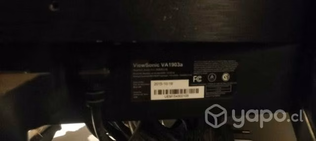 Monitor marca View Sonic 19” usado