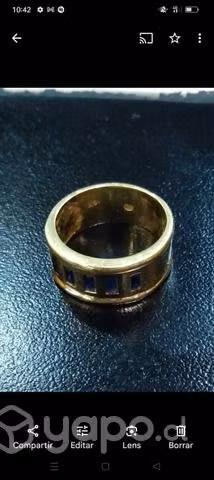 Anillo oro 18 kilates