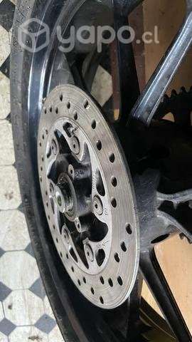 Llanta trasera completa ktm duke 200 - Imagen 3