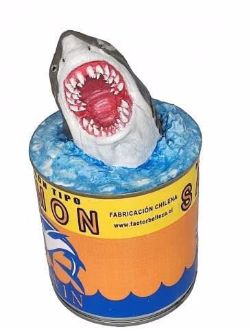 REGALO ORIGINAL - Megalodón Tipo Salmón