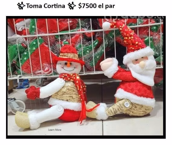Tomas cortinas navideñas