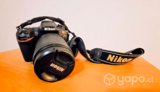 Cámara Nikon D7200 + lentes + bolso