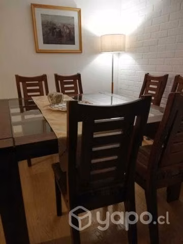 Mesa comedor MAGASA 8 sillas - Imagen 2