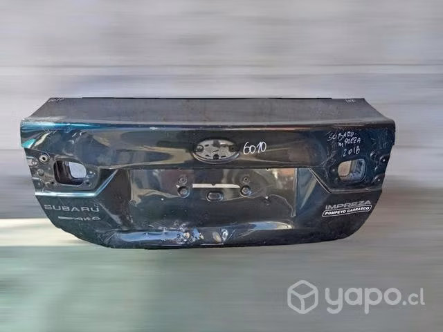 Maleta Subaru Impreza 2018
