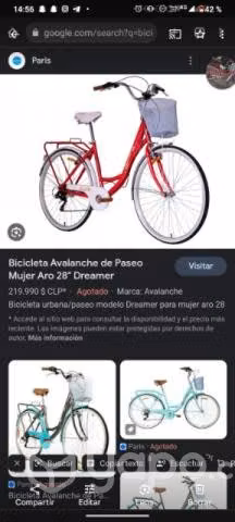 bicicleta avalanche seminueva