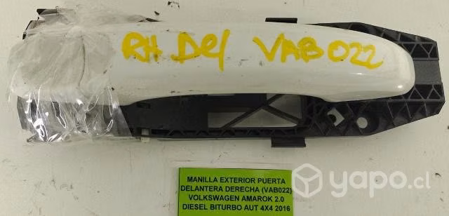 Manilla Exter Pta del der (VAB022) VW Amarok 2016