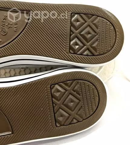 Zapatilla 100% Tela Marca Converse N*37 Gris - Imagen 6