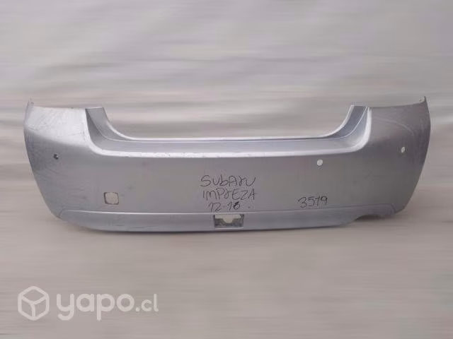 Parachoque trasero subaru impreza 2012-2016