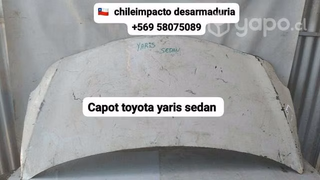 Capo Toyota Yaris Sedán desarmaduría