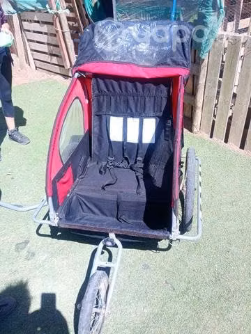 Carro para bicicleta y coche