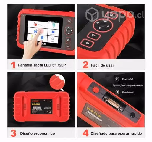 Scanner Automotriz Launch X431 CRP123x OBD2 Airbag