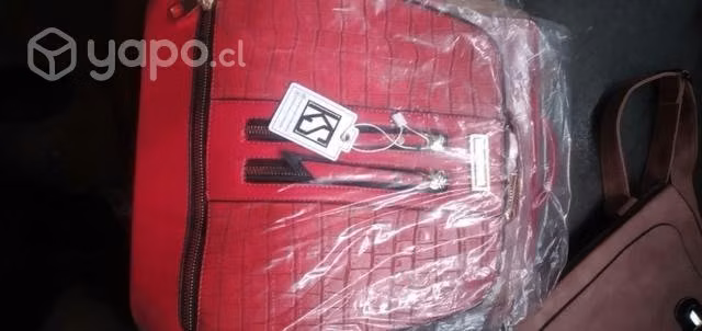 Cartera de cuero karen sanches - Imagen 4