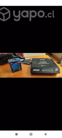 Procesador i3-9100f + placa madre MSI H310m pro