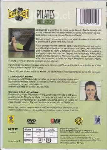 Cruch, Pilates Reductivo - Ejercicio (DVD)