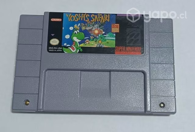 Juego Super Nintendo Yoshi Safari