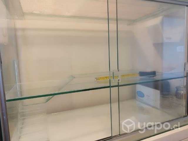 Terrario Vidrio 2 Pisos para Hamster