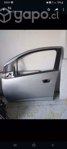 Puerta delant izquierda chevrolet spark gt 2016