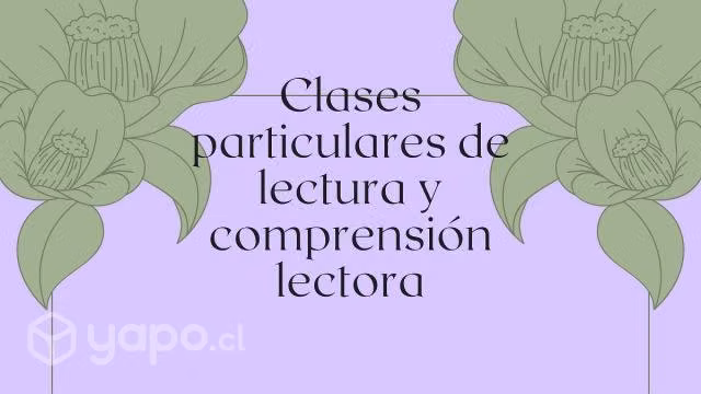 Clases particulares de lectura y comprensión