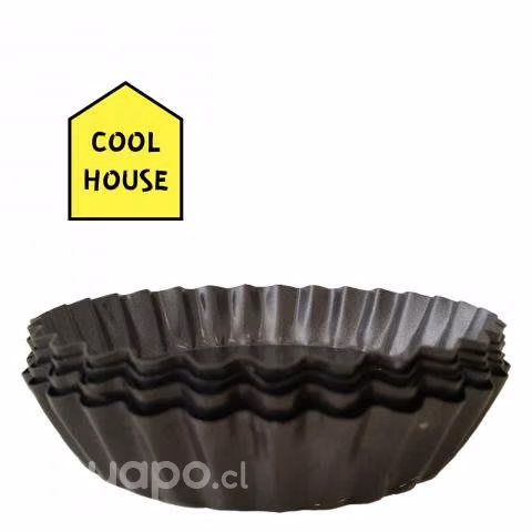 Moldes desmontables para tartaletas de 13 x2,5cm