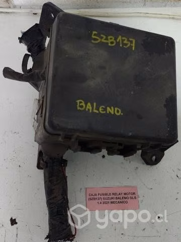 Caja Fusible Relay Motor Suzuki Baleno GLS 2021