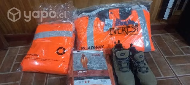 Traje Térmico y de Agua más Zapatos de Seguridad