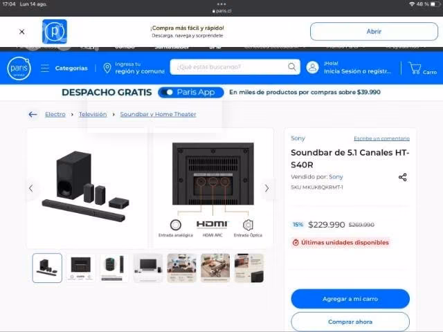 Soundbar - Imagen 2