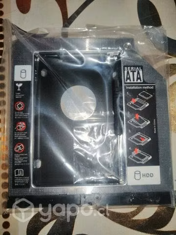 Caja caddy 9.5mm. para disco duro.