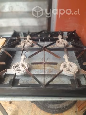 Fogón de 4 quemadores