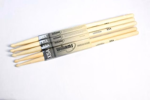 Pack 4 baquetas x5a standart williams // lucy rock
