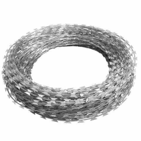 Concertina galvanizada 300 mm x 10 mts