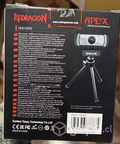 Webcam Redragon GW900