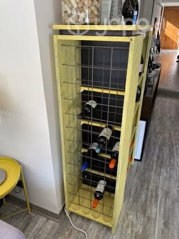 Bar vertical en madera