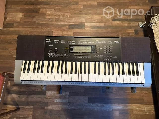 Teclado personal casio ctk-4400 + atril simple - Imagen 6