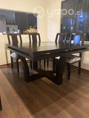 Comedor 8 personas de madera