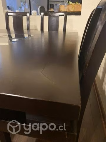 Comedor 8 personas de madera