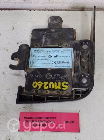Modulo BSD Derecho Ssangyong Musso 2021
