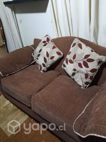 2 sofas de 2 cuerpos cada uno