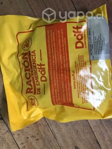 Raciones de emergencia daff