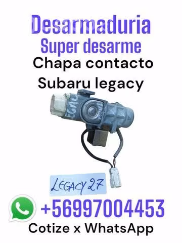 Chapa contacto Subaru Legacy desarmaduría