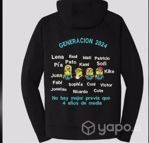 Confección de polerones generacionales