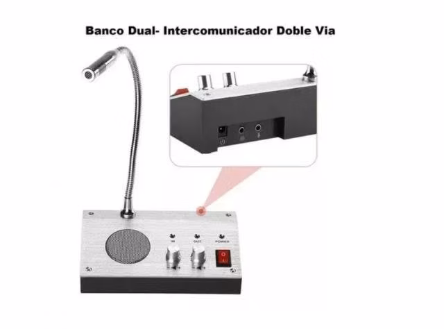 Intercomunicador Para Bancos Y Cajas Citofono Micr - Imagen 3