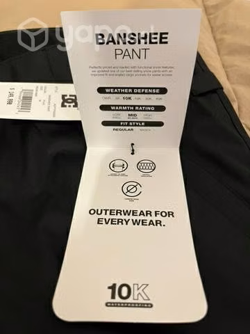 Pantalon snowboarding DC hombre talla /