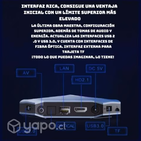 Consola Game Box X10 Emuelec 4.5 4K-8K